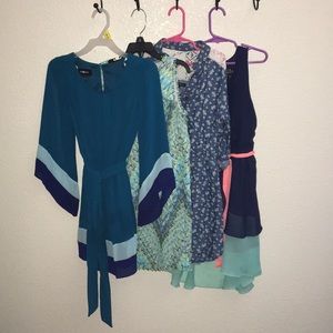 Girls dress bundle sz 7s & 8s great condition